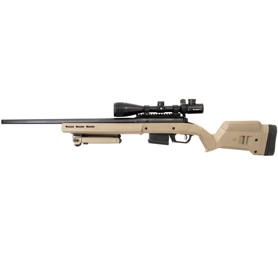 SAVAGE ARMS 110 + VORTEX CROSSFIRE II, MAGPUL CHASSIS & BIPOD